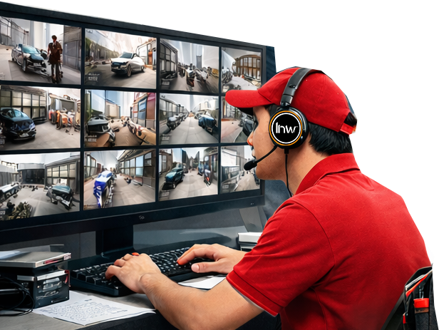 พนักงานติดกล้องวงจรปิด监控摄像头安装技术员 防犯カメラ設置スタッフ CCTV 설치 기술자